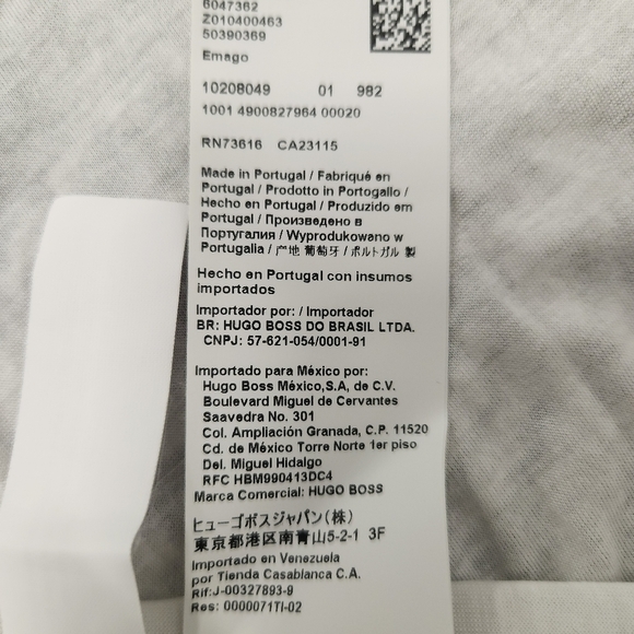 HUGO BOSS EMAGO PALM PRINT DRESS Size SMALL - Picture 14 of 16